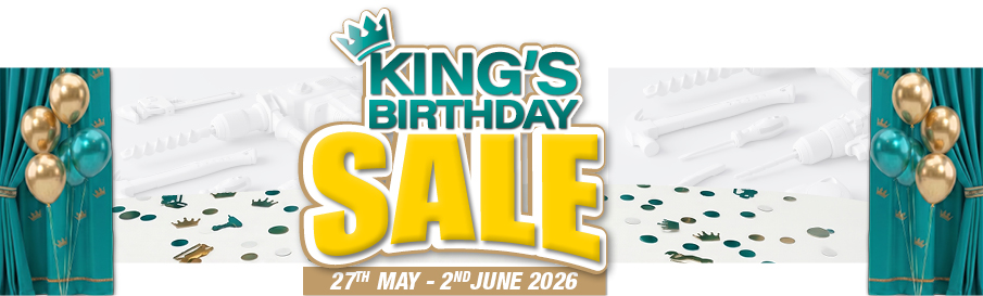 Kings Birthday Weekend Sale - 27 May - 2 June 2026